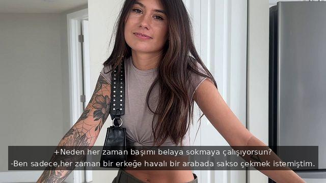 Havalı Bir Arabada Sakso Çekme Hayali Gerçek Olan Genç Kızın Sikişmekten Bıkmıyor